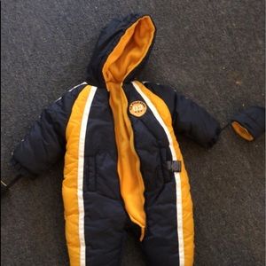 Polo onesie snowsuit